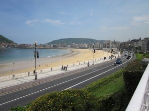 San Sebastián. Paseo de la Concha